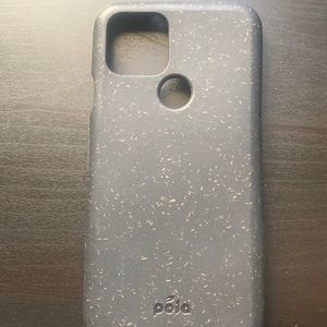 Black Pela case for Google Pixel 5